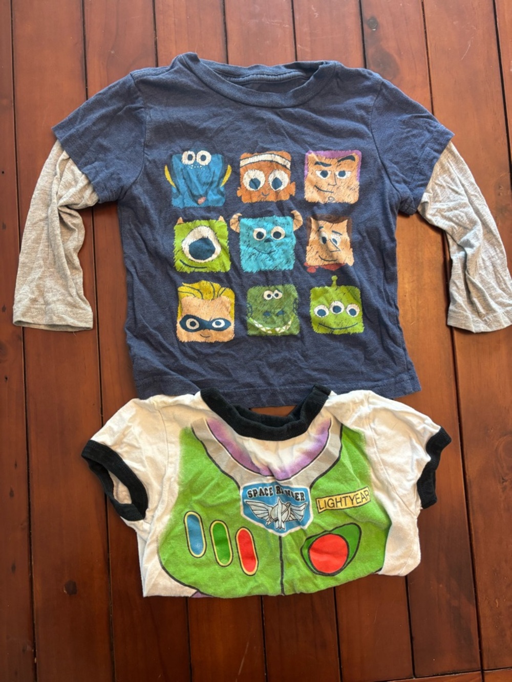 Disney Pixar & Buzz Lightyear Shirt Bundle (2)